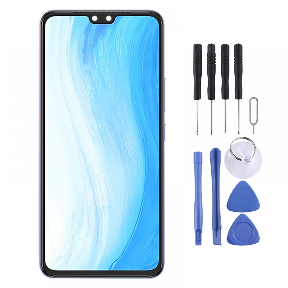 TFT Material LCD Screen and Digitizer Full Assembly (Not Supporting Fingerprint Identification) for Vivo S7 5G V2020A Vivo Replacement Parts Vivo S7 5G